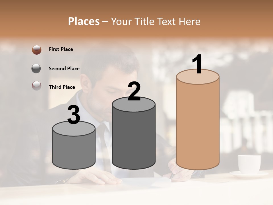 Confident Coffee Human Resources PowerPoint Template