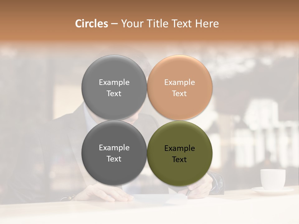 Confident Coffee Human Resources PowerPoint Template