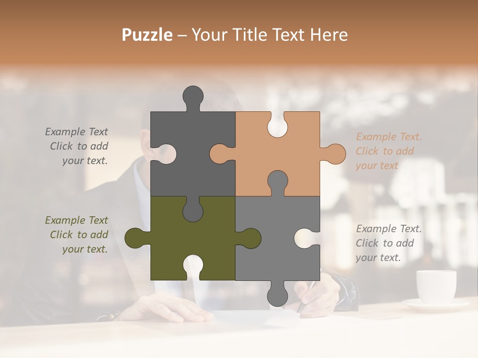 Confident Coffee Human Resources PowerPoint Template