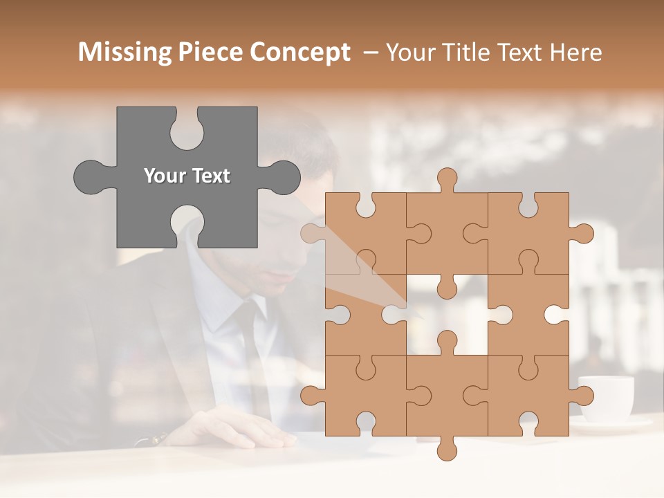 Confident Coffee Human Resources PowerPoint Template