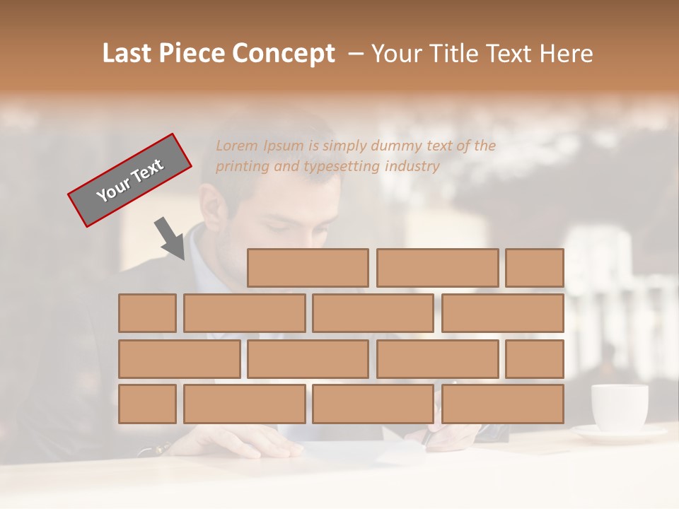 Confident Coffee Human Resources PowerPoint Template
