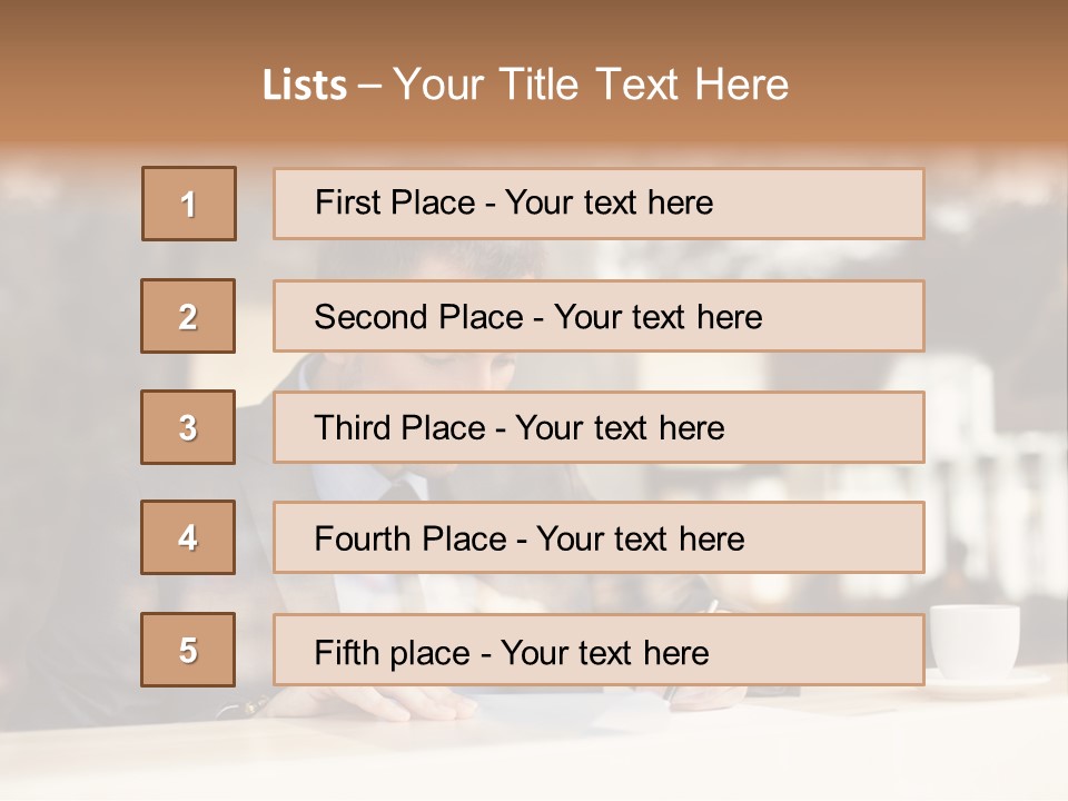 Confident Coffee Human Resources PowerPoint Template