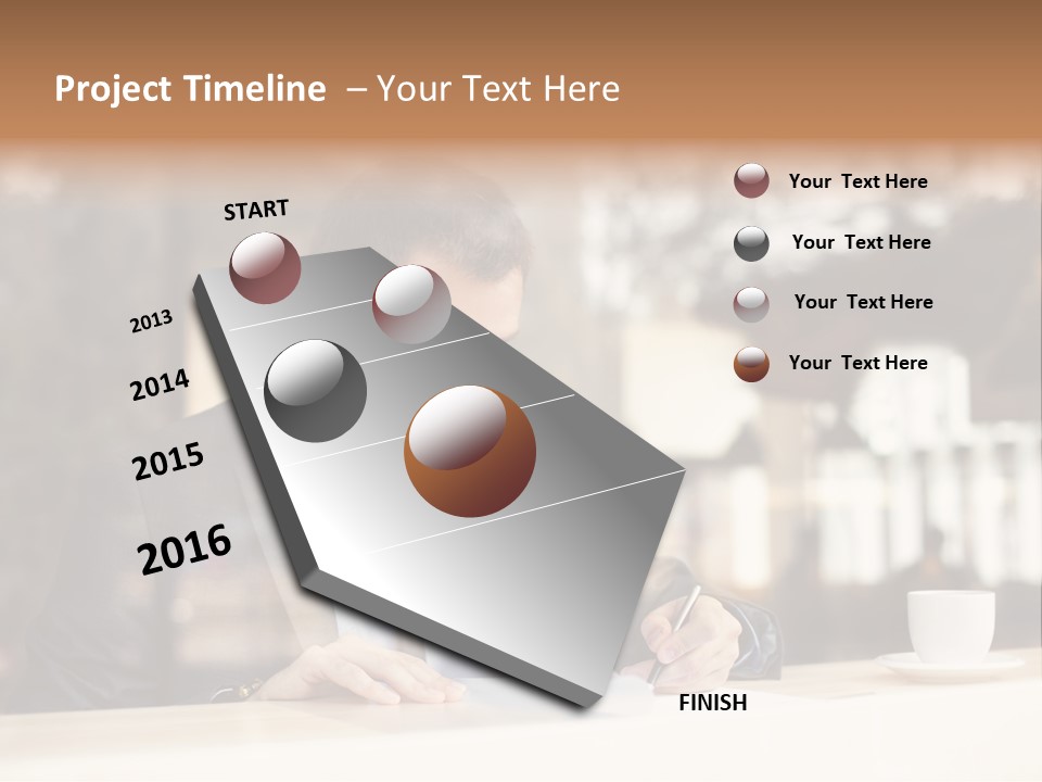 Confident Coffee Human Resources PowerPoint Template