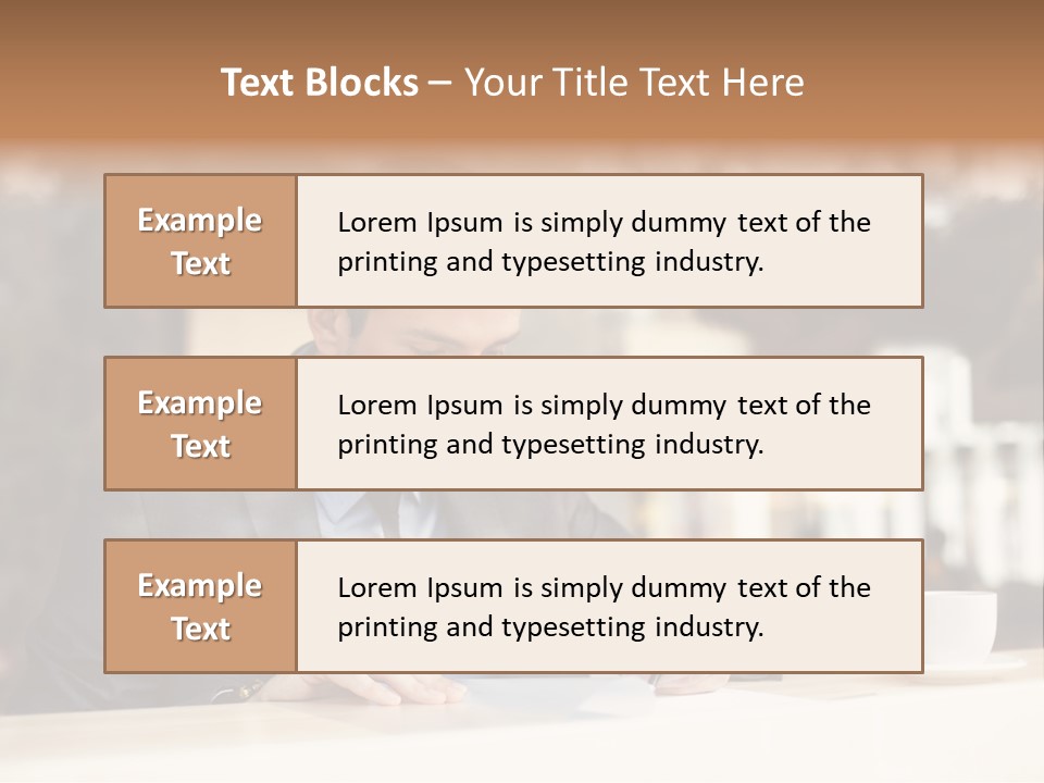 Confident Coffee Human Resources PowerPoint Template