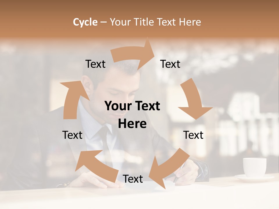 Confident Coffee Human Resources PowerPoint Template