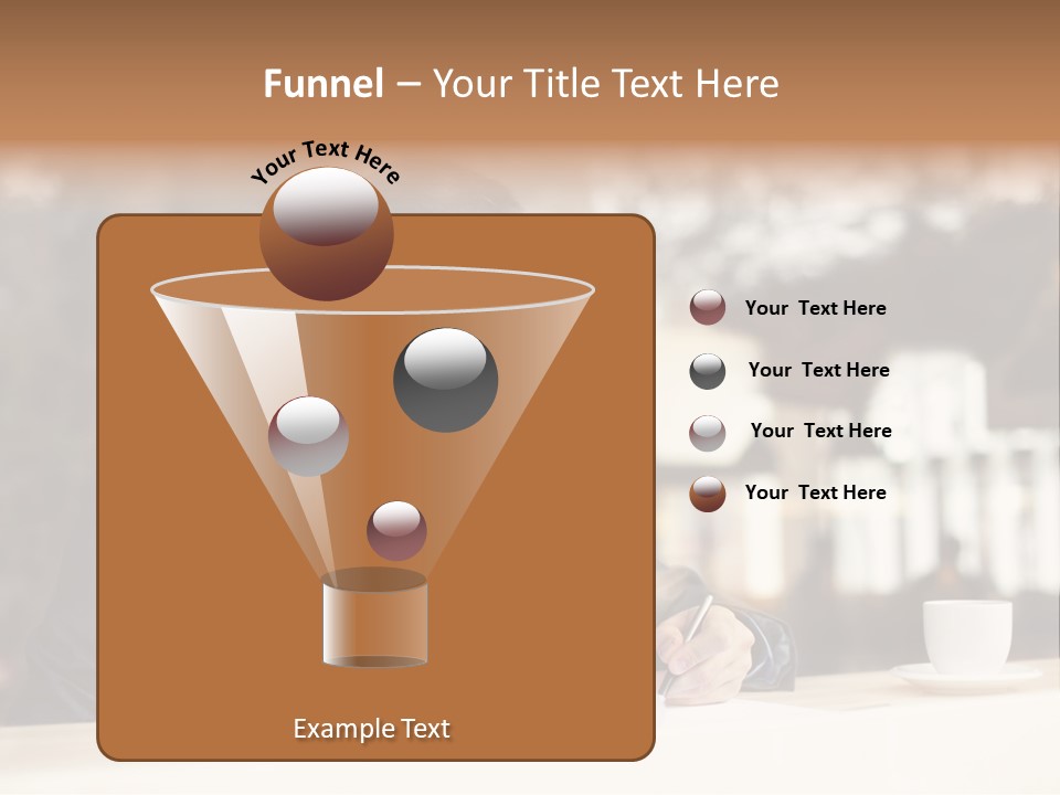 Confident Coffee Human Resources PowerPoint Template