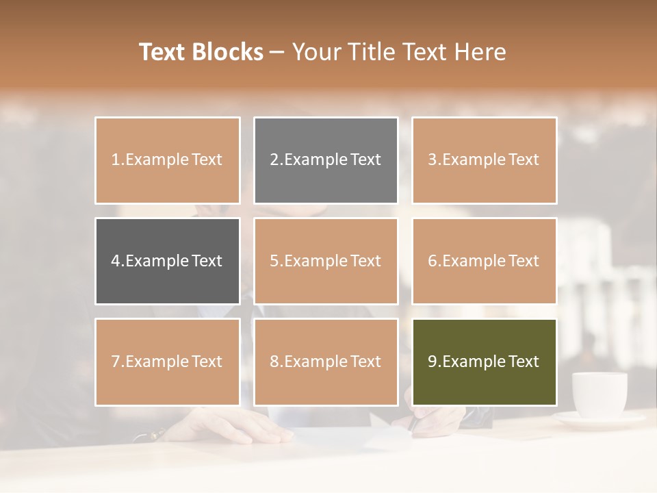 Confident Coffee Human Resources PowerPoint Template