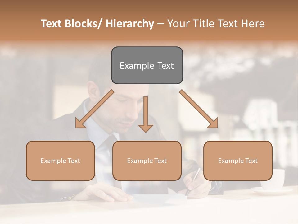 Confident Coffee Human Resources PowerPoint Template