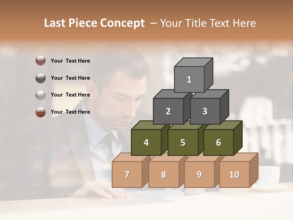 Confident Coffee Human Resources PowerPoint Template