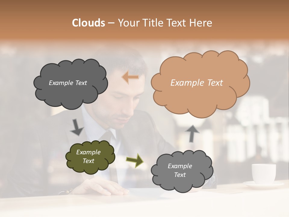 Confident Coffee Human Resources PowerPoint Template