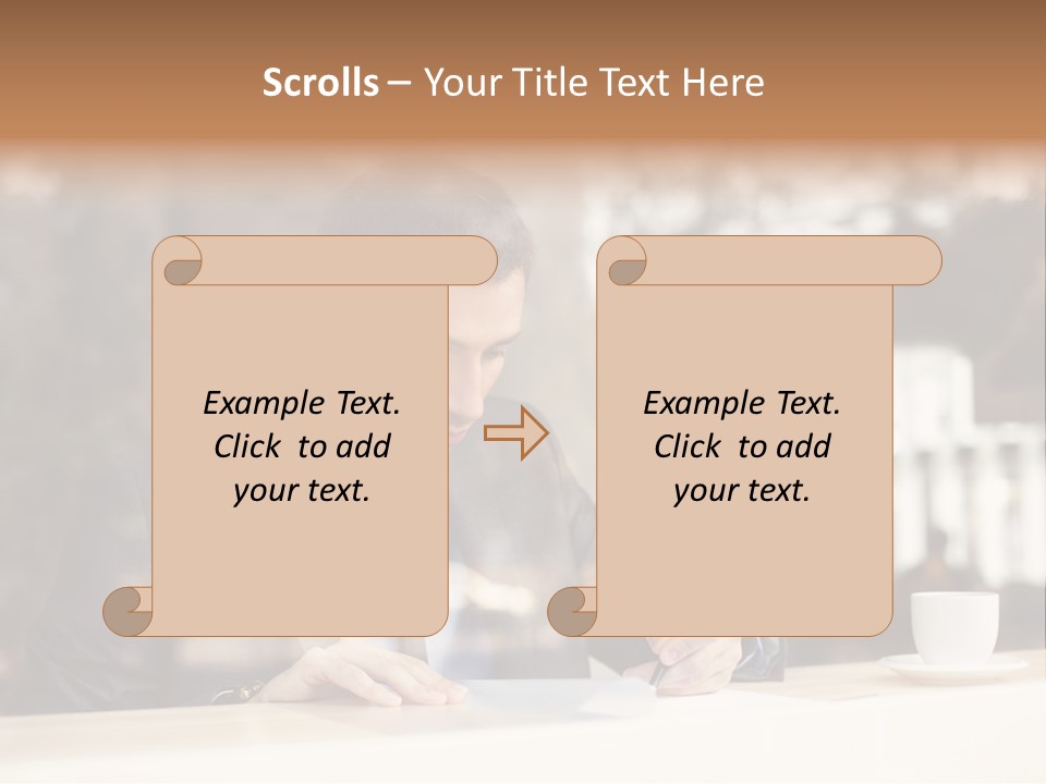 Confident Coffee Human Resources PowerPoint Template