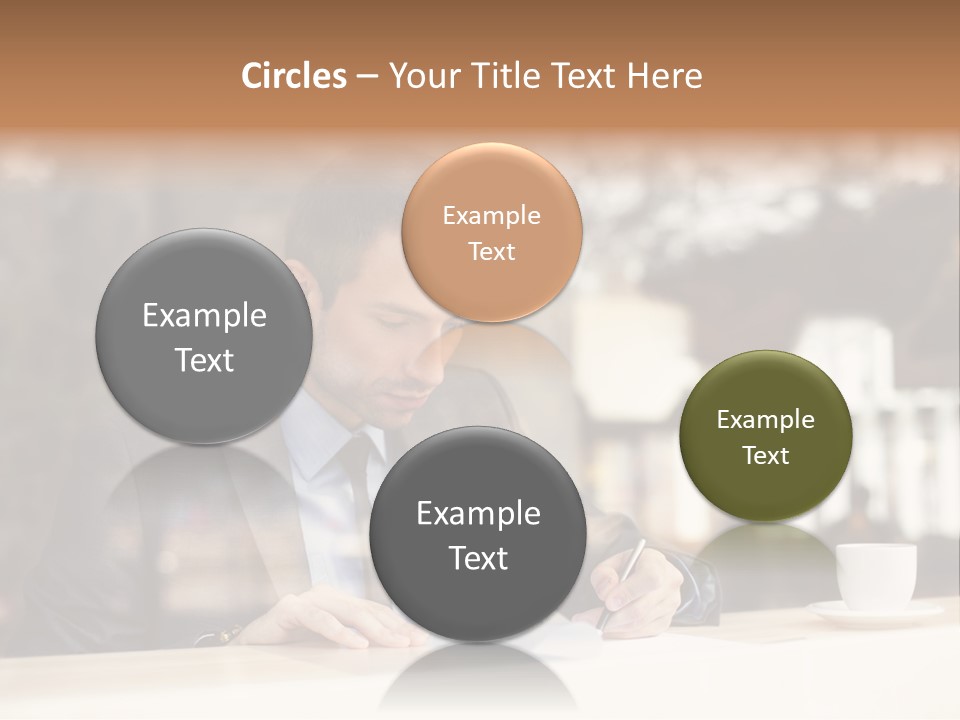 Confident Coffee Human Resources PowerPoint Template