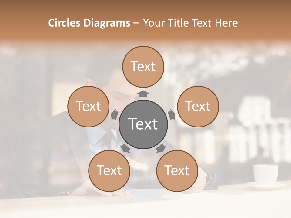Confident Coffee Human Resources PowerPoint Template
