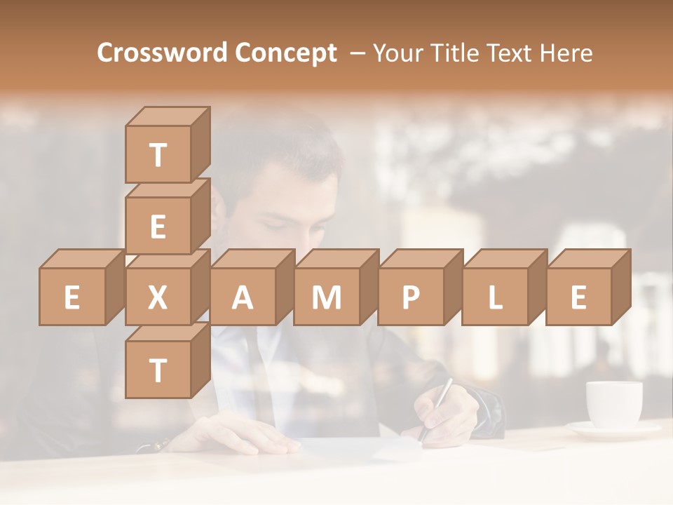 Confident Coffee Human Resources PowerPoint Template
