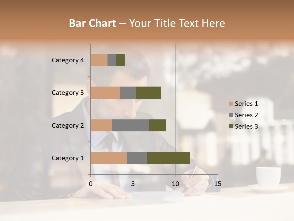 Confident Coffee Human Resources PowerPoint Template