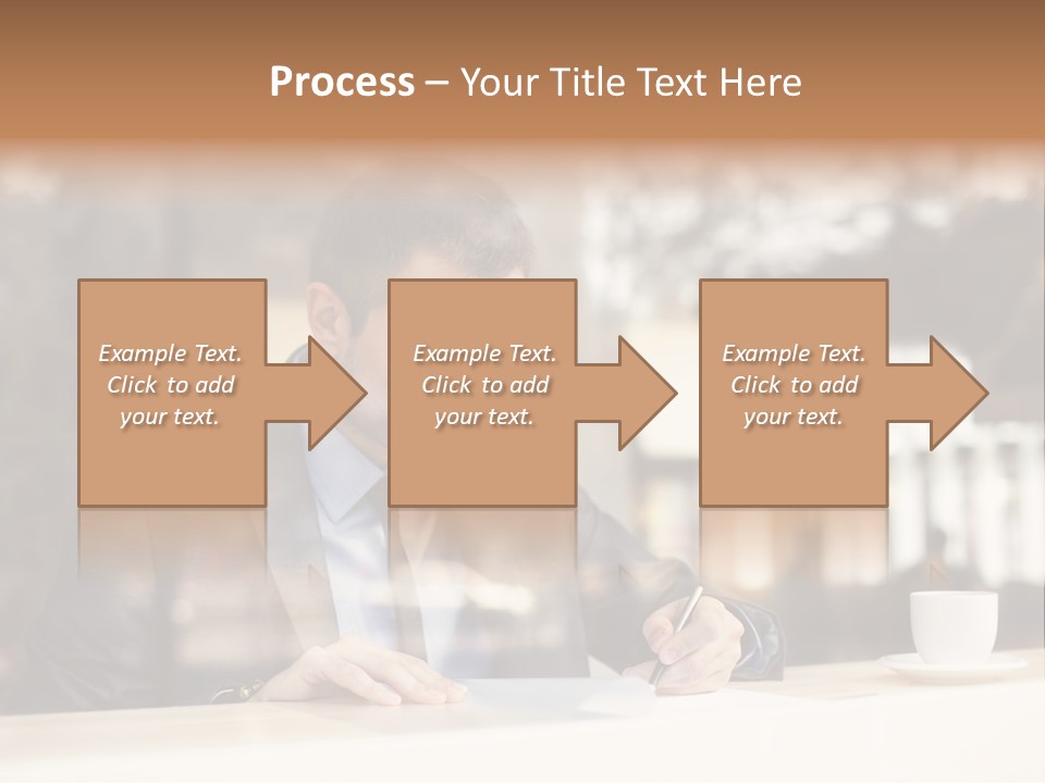 Confident Coffee Human Resources PowerPoint Template