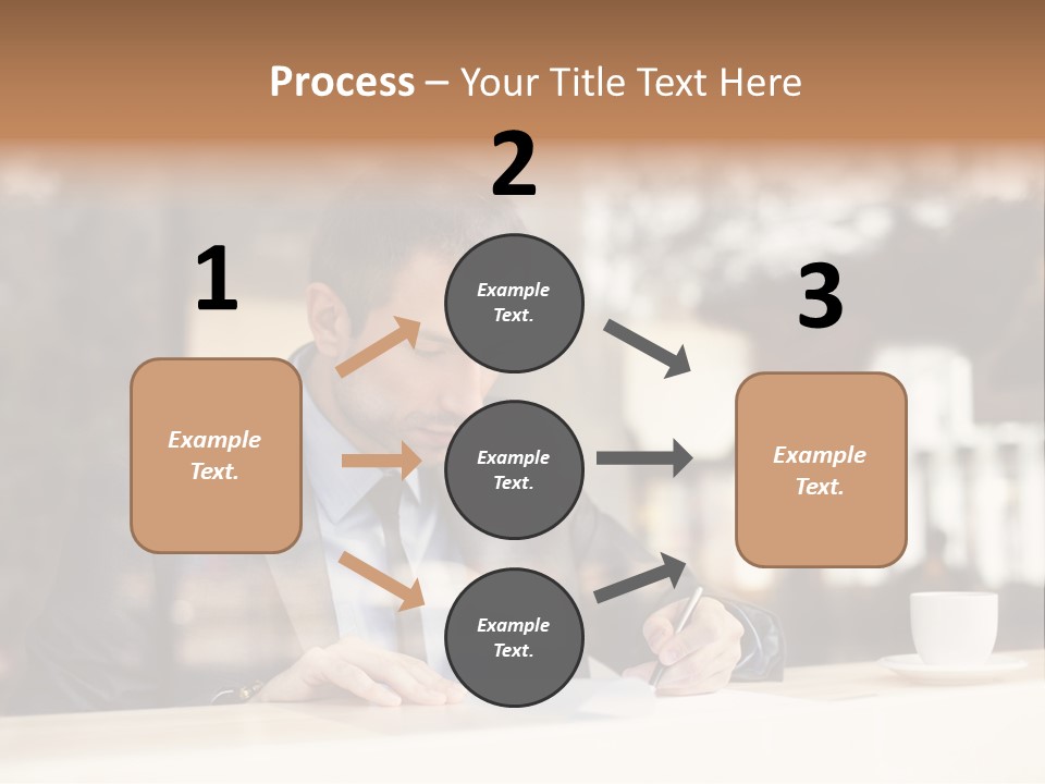 Confident Coffee Human Resources PowerPoint Template