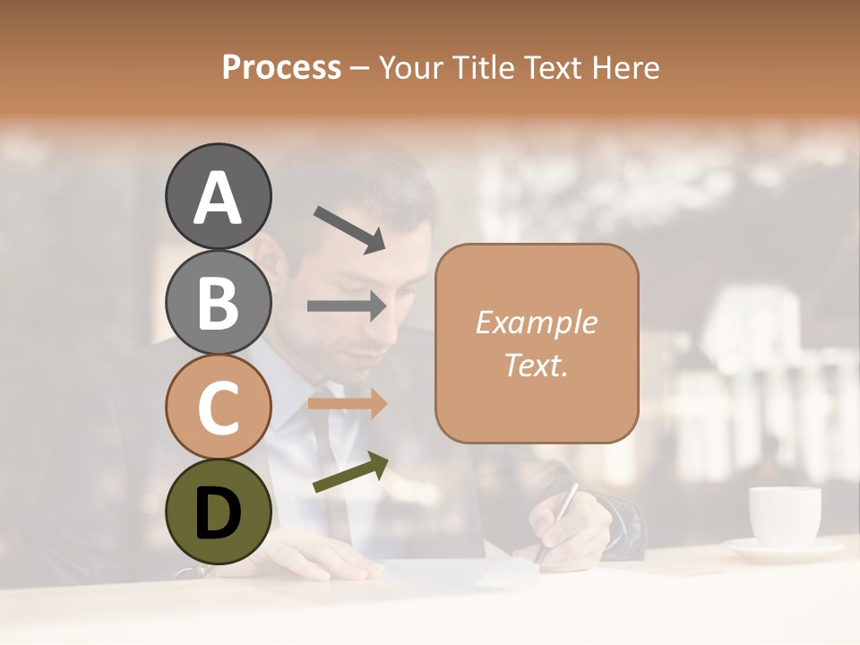 Confident Coffee Human Resources PowerPoint Template