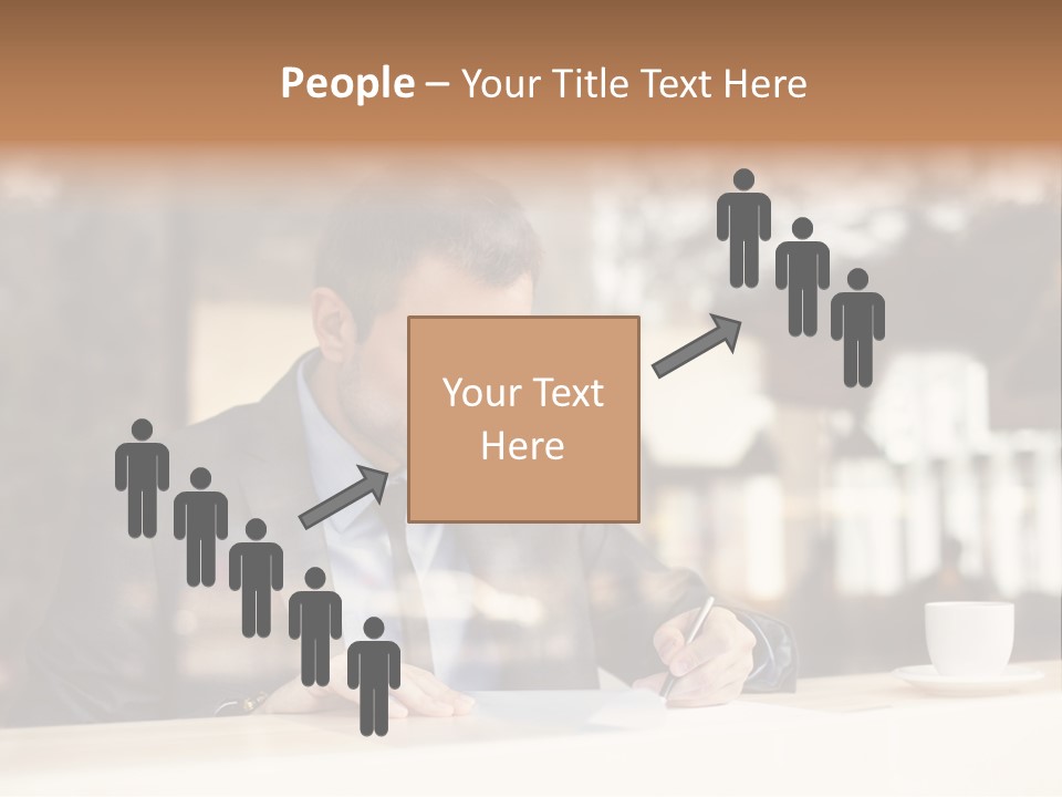 Confident Coffee Human Resources PowerPoint Template