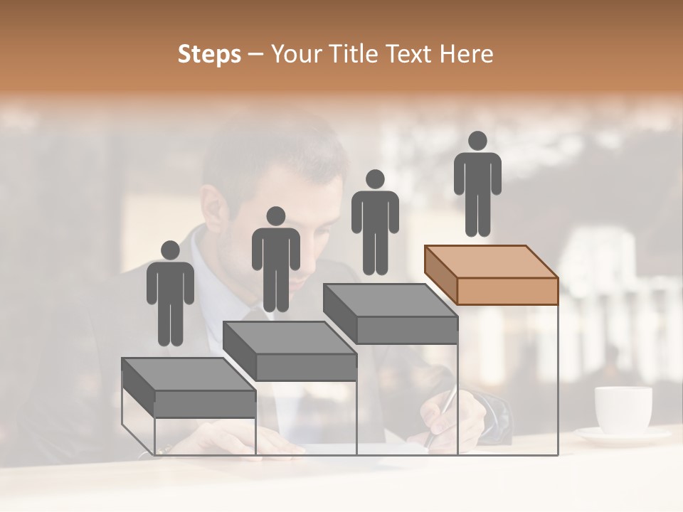 Confident Coffee Human Resources PowerPoint Template