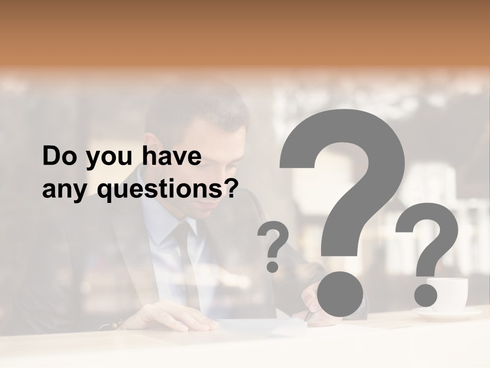 Confident Coffee Human Resources PowerPoint Template