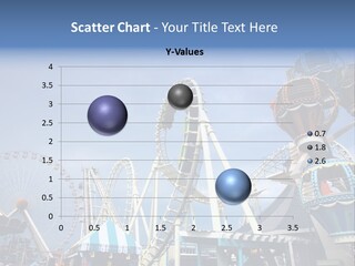 Fashioned Festival Rollercoaster PowerPoint Template