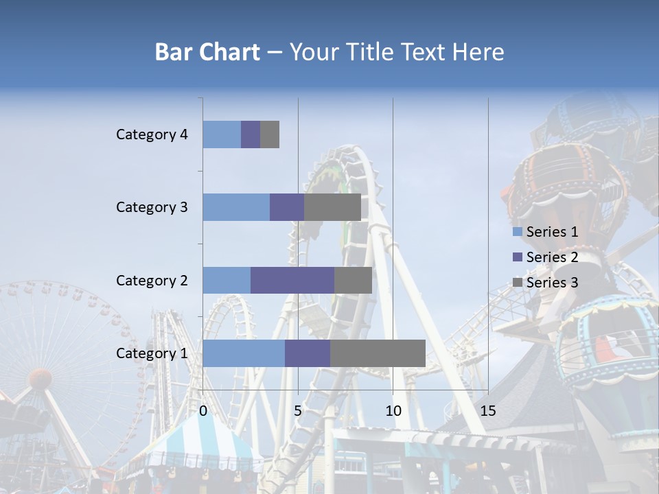 Fashioned Festival Rollercoaster PowerPoint Template