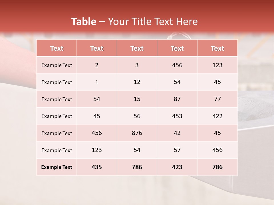 Refreshing Refresh Clear PowerPoint Template
