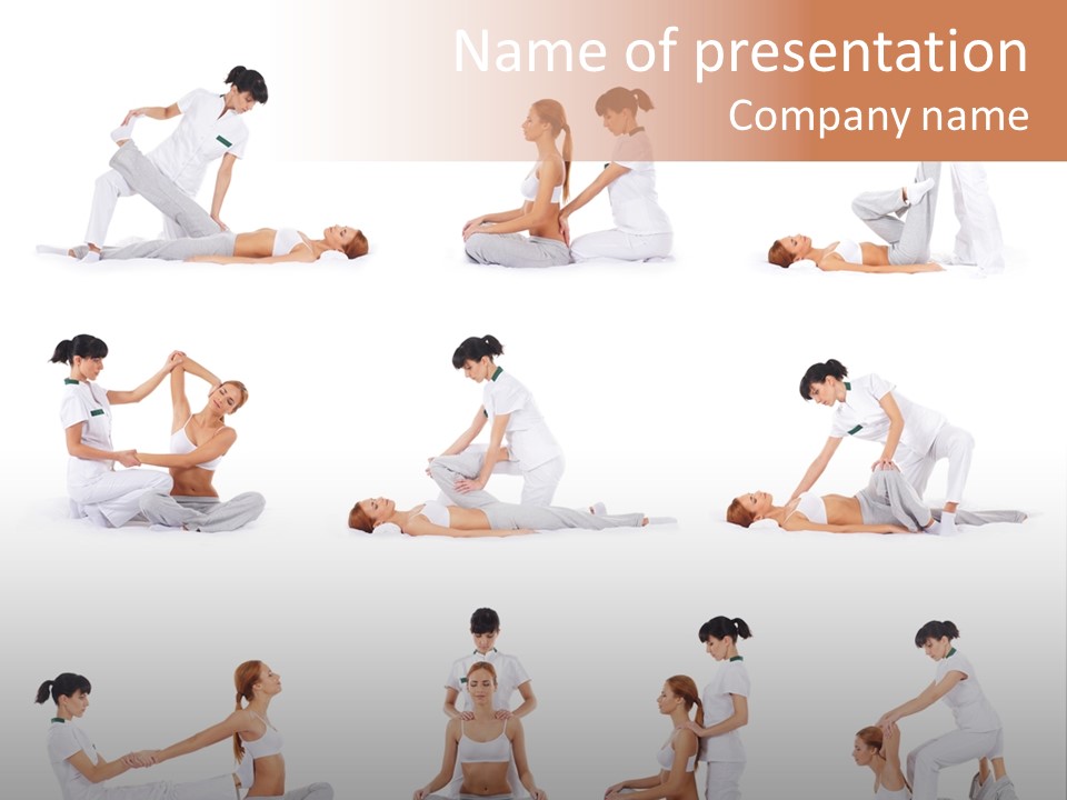 Eastern Medical Spa PowerPoint Template