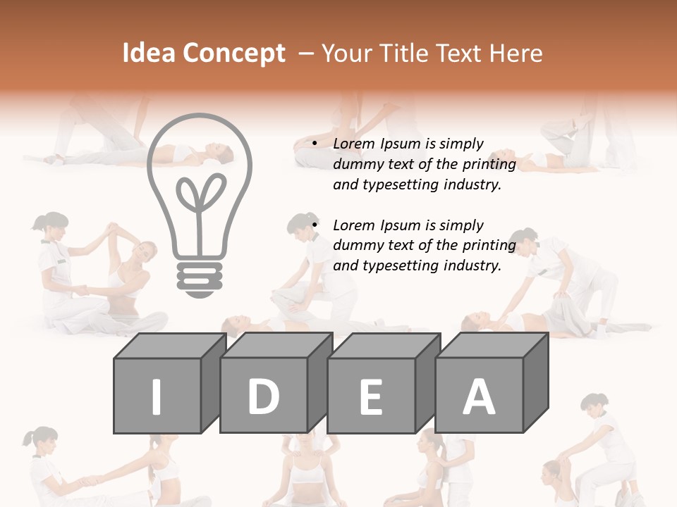 Eastern Medical Spa PowerPoint Template