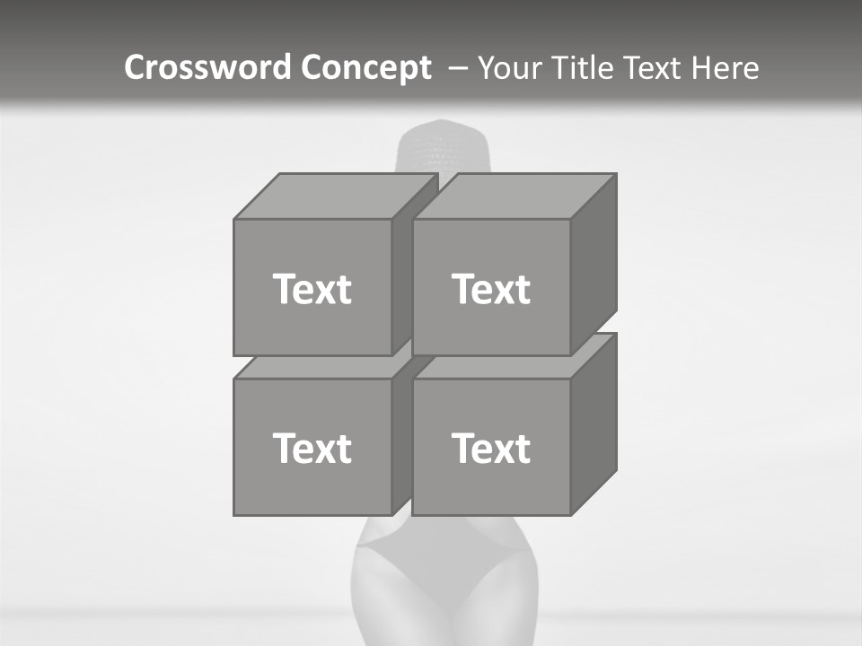 People Swim Beauty PowerPoint Template