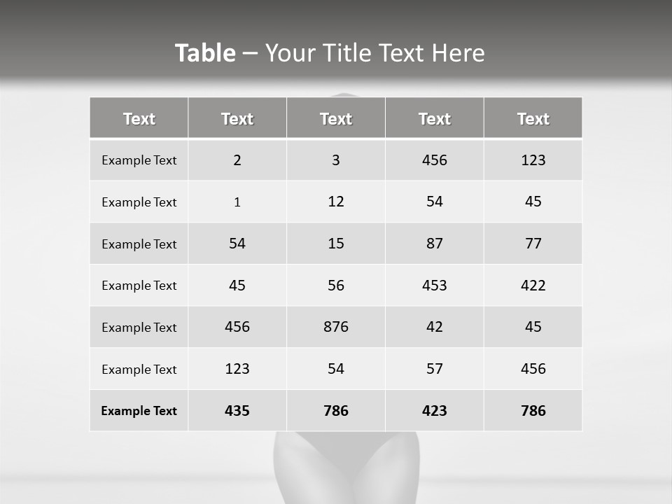 People Swim Beauty PowerPoint Template