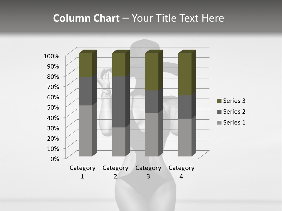 People Swim Beauty PowerPoint Template