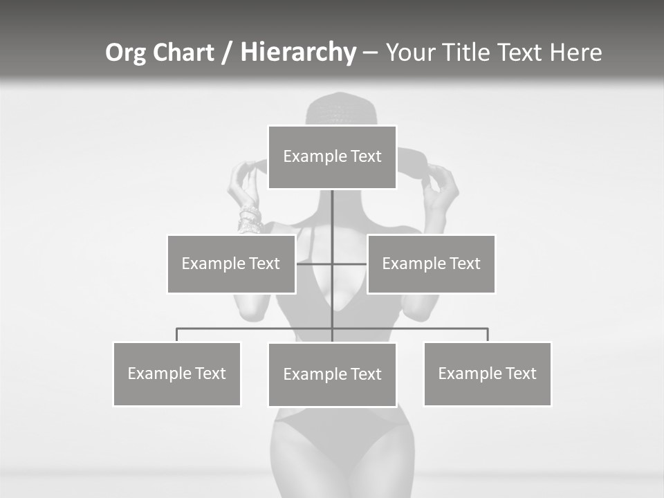 People Swim Beauty PowerPoint Template