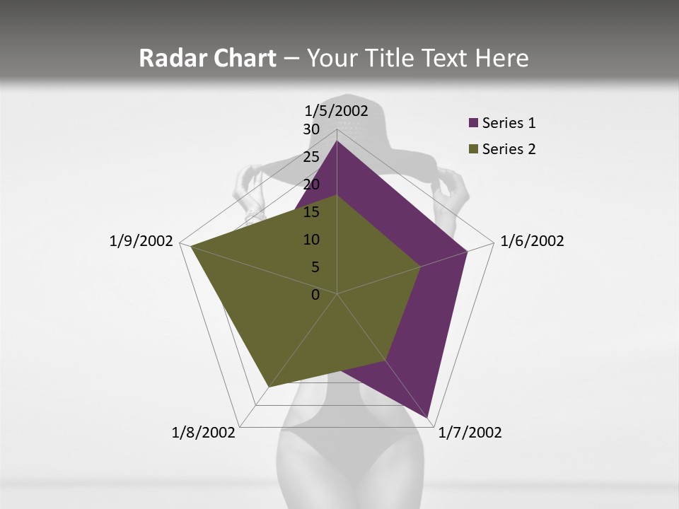 People Swim Beauty PowerPoint Template