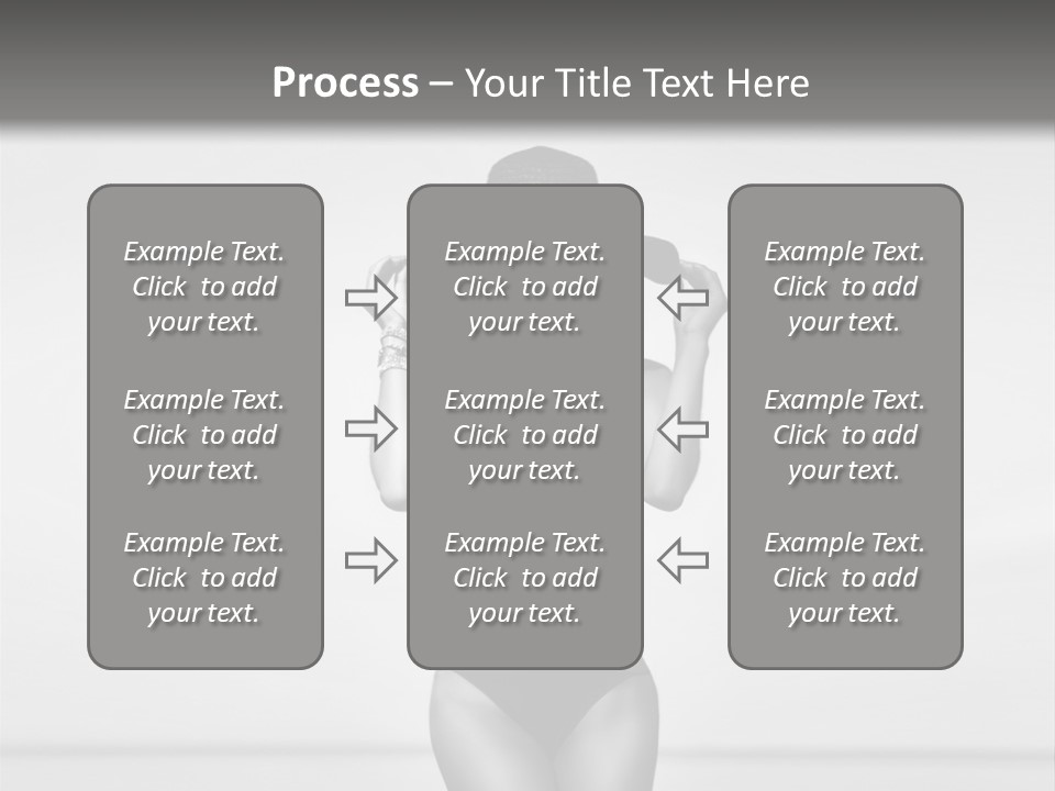 People Swim Beauty PowerPoint Template