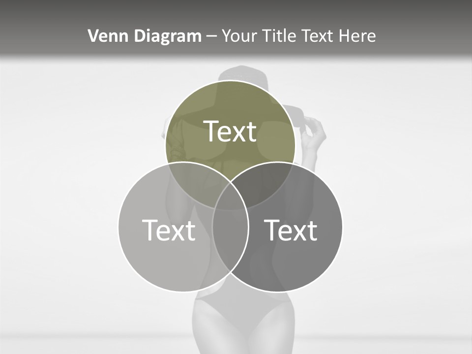 People Swim Beauty PowerPoint Template