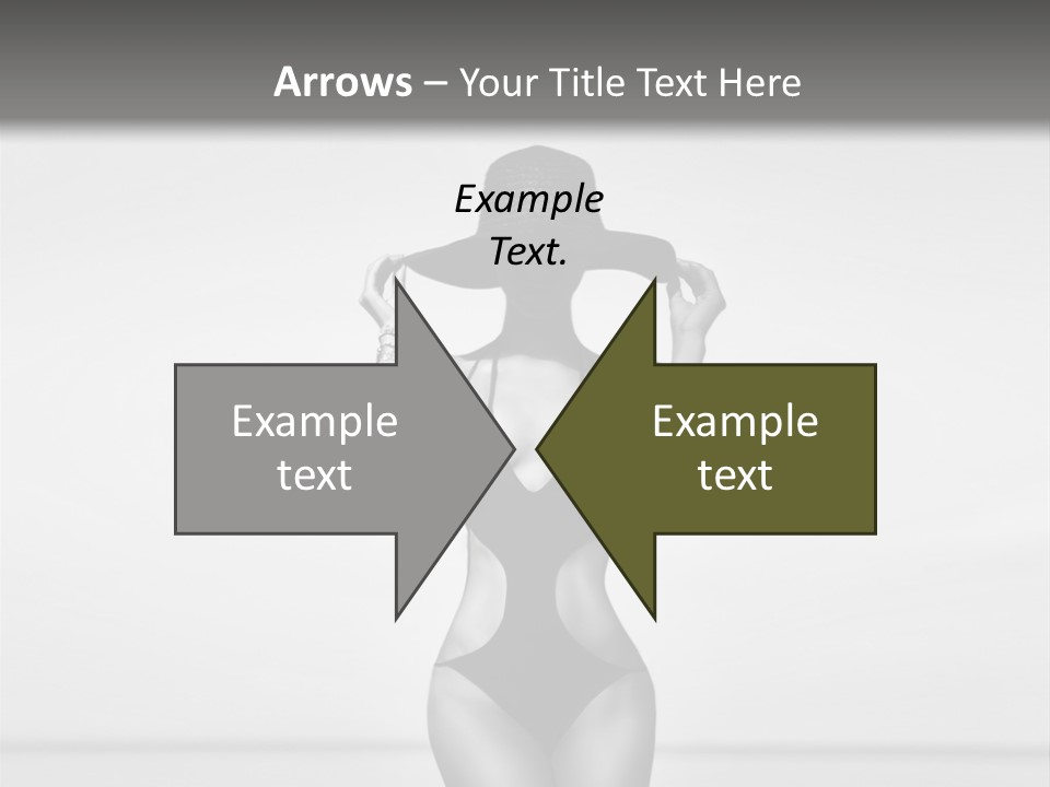 People Swim Beauty PowerPoint Template