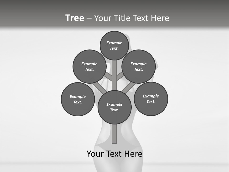 People Swim Beauty PowerPoint Template