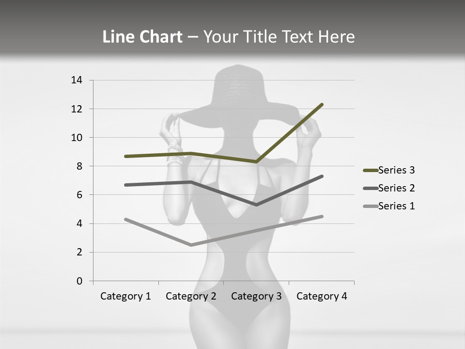 People Swim Beauty PowerPoint Template