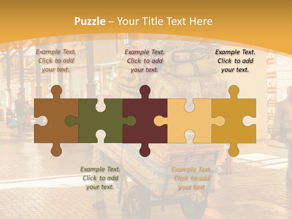 Asia Arabic Souk PowerPoint Template