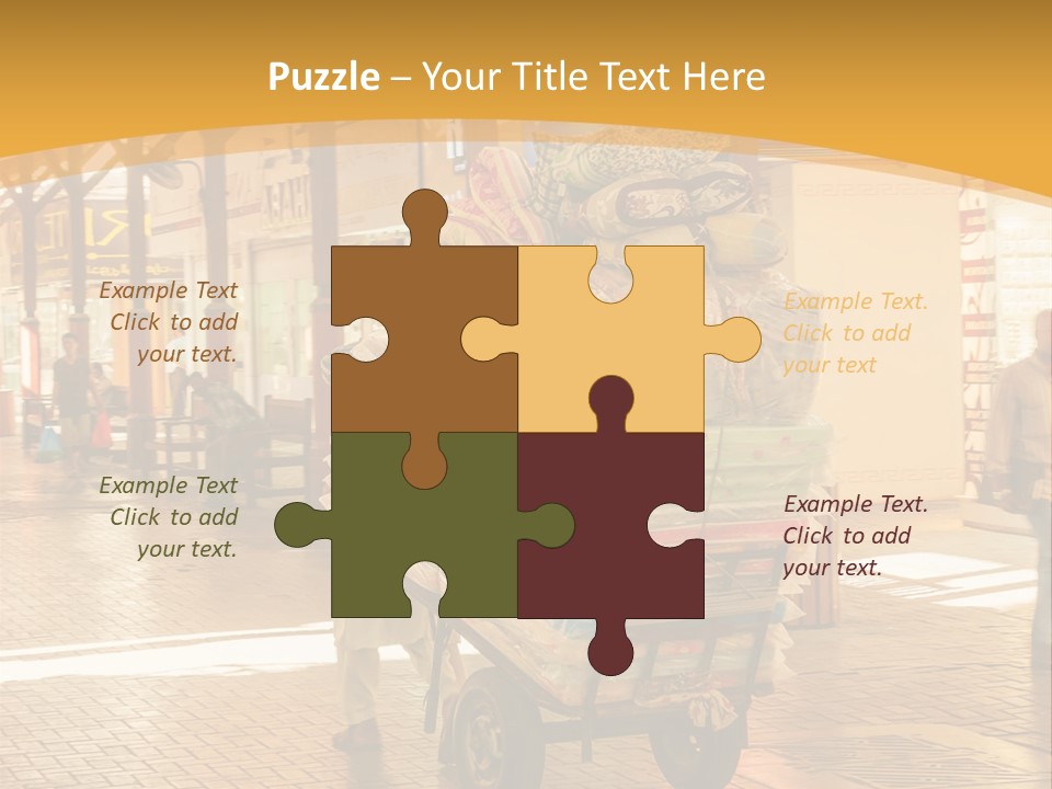 Asia Arabic Souk PowerPoint Template