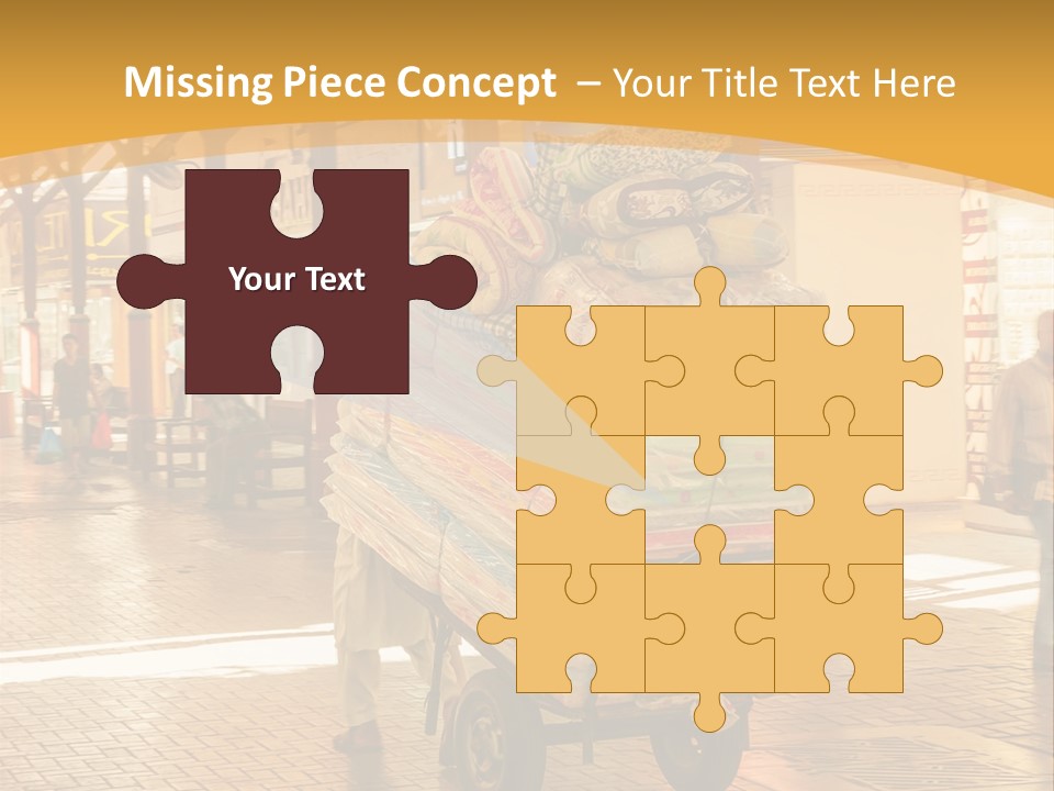 Asia Arabic Souk PowerPoint Template