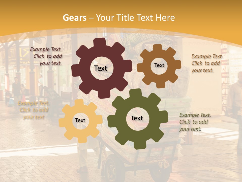 Asia Arabic Souk PowerPoint Template