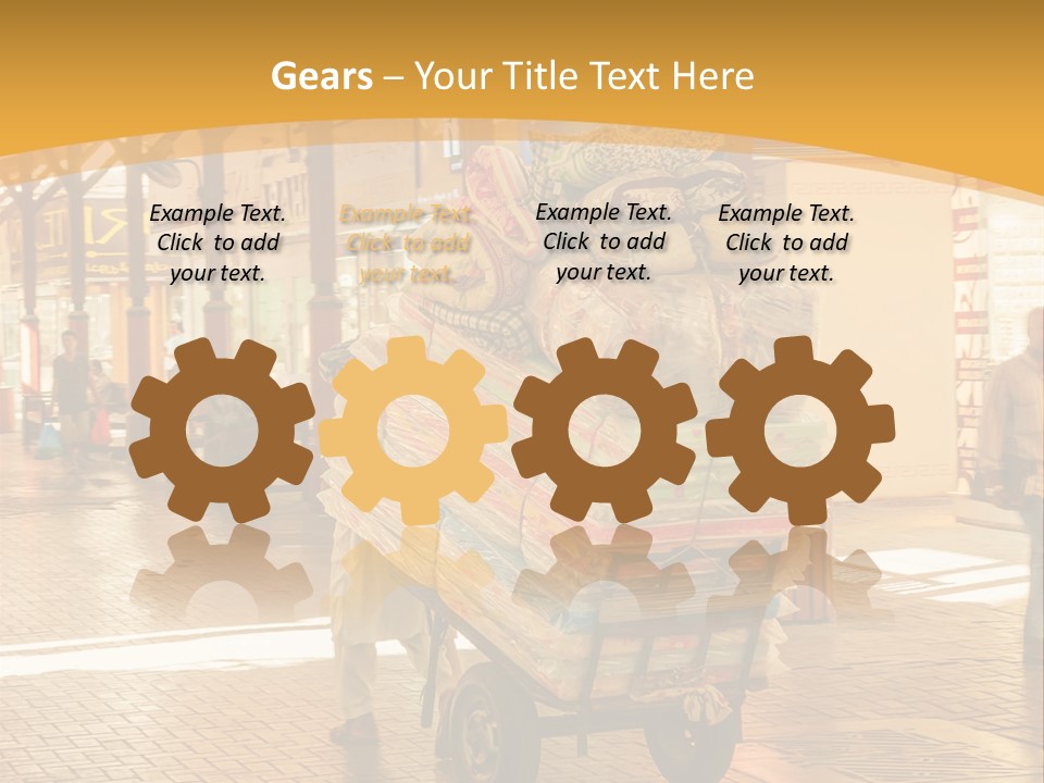 Asia Arabic Souk PowerPoint Template