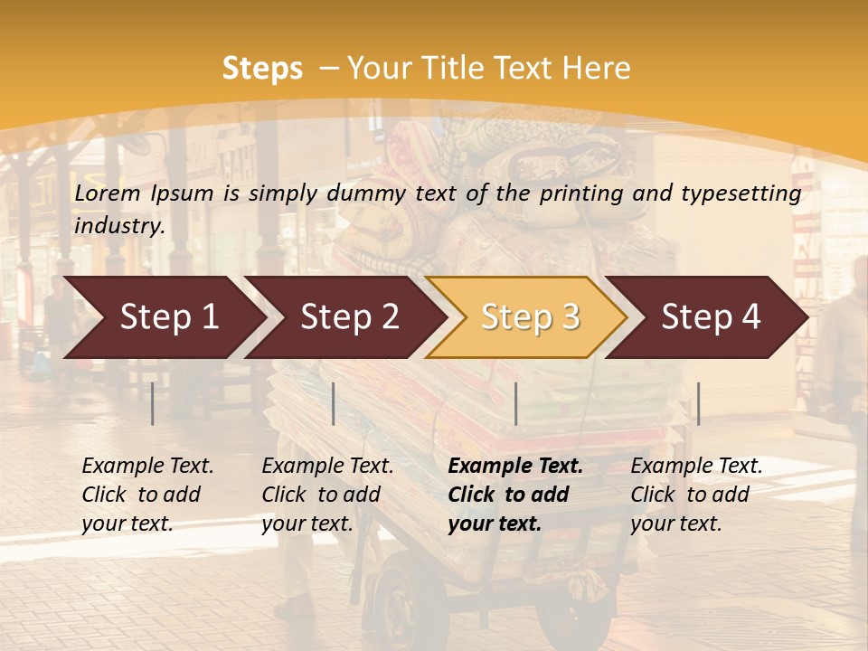 Asia Arabic Souk PowerPoint Template