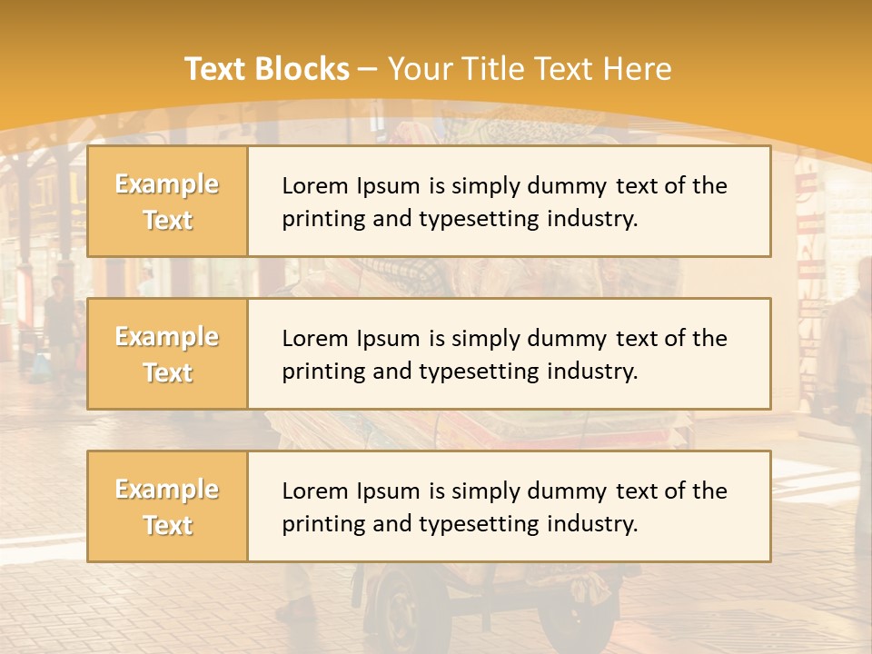Asia Arabic Souk PowerPoint Template