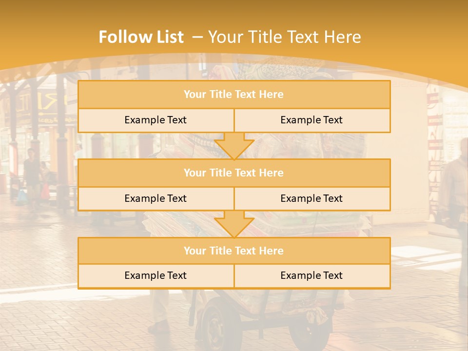 Asia Arabic Souk PowerPoint Template
