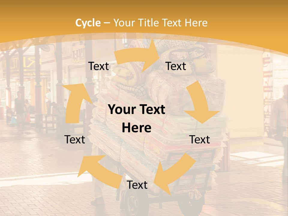 Asia Arabic Souk PowerPoint Template