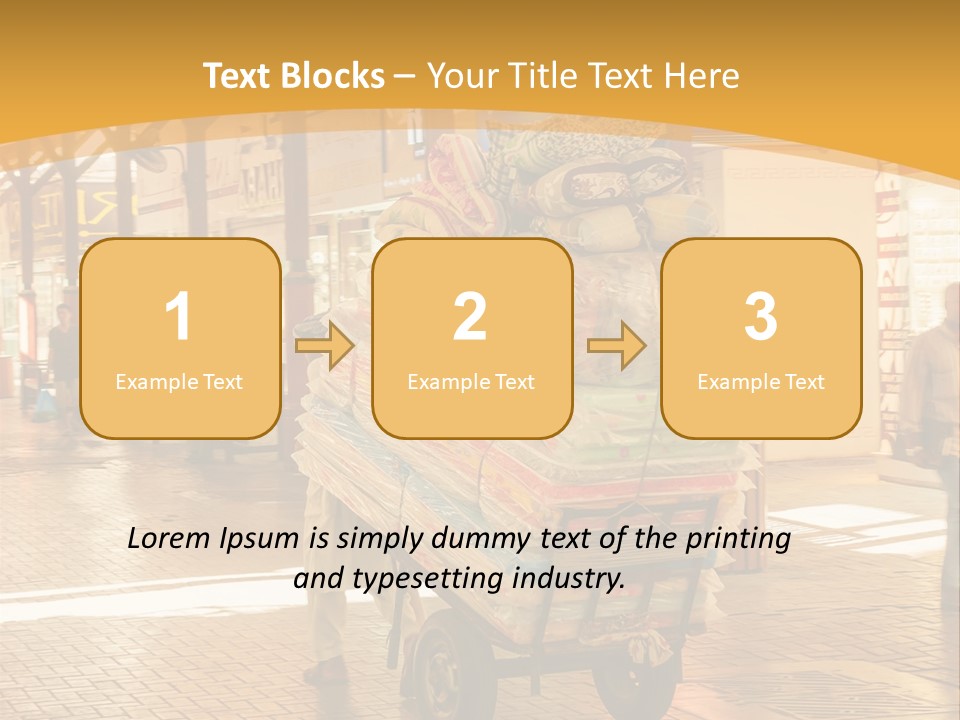 Asia Arabic Souk PowerPoint Template